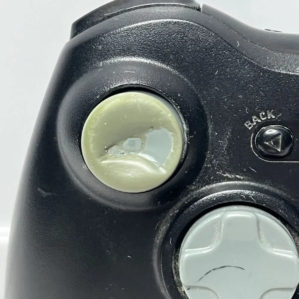 Official OEM Microsoft Xbox 360 Wireless Controller Black Grey